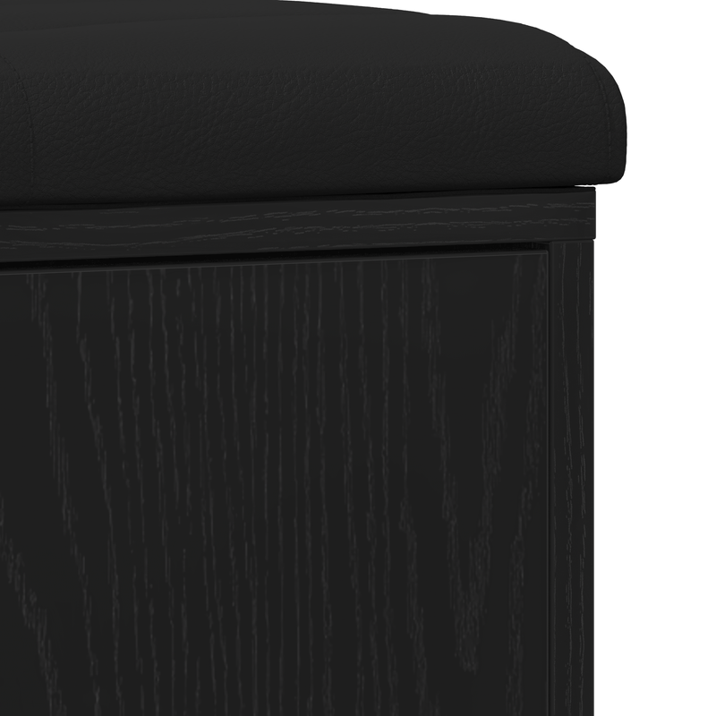 Casa si Gradina - Mobilier - Canapele si coltare - Banchete - Banca de depozitare, stejar negru, 100x30x48 cm, lemn prelucrat - Infinity.ro