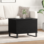 Casa si Gradina - Mobilier - Mese si birouri - Masute de cafea - Masa de cafea blat rabatabil, stejar negru, 60x44,5x45 cm lemn - Infinity.ro