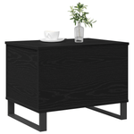 Casa si Gradina - Mobilier - Mese si birouri - Masute de cafea - Masa de cafea blat rabatabil, stejar negru, 60x44,5x45 cm lemn - Infinity.ro