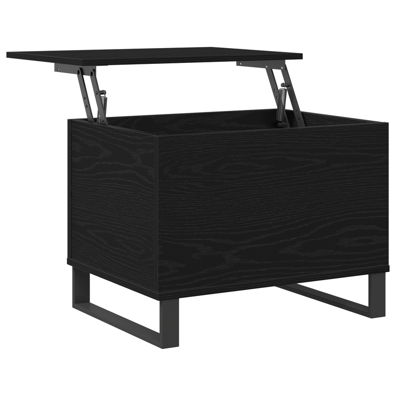 Casa si Gradina - Mobilier - Mese si birouri - Masute de cafea - Masa de cafea blat rabatabil, stejar negru, 60x44,5x45 cm lemn - Infinity.ro