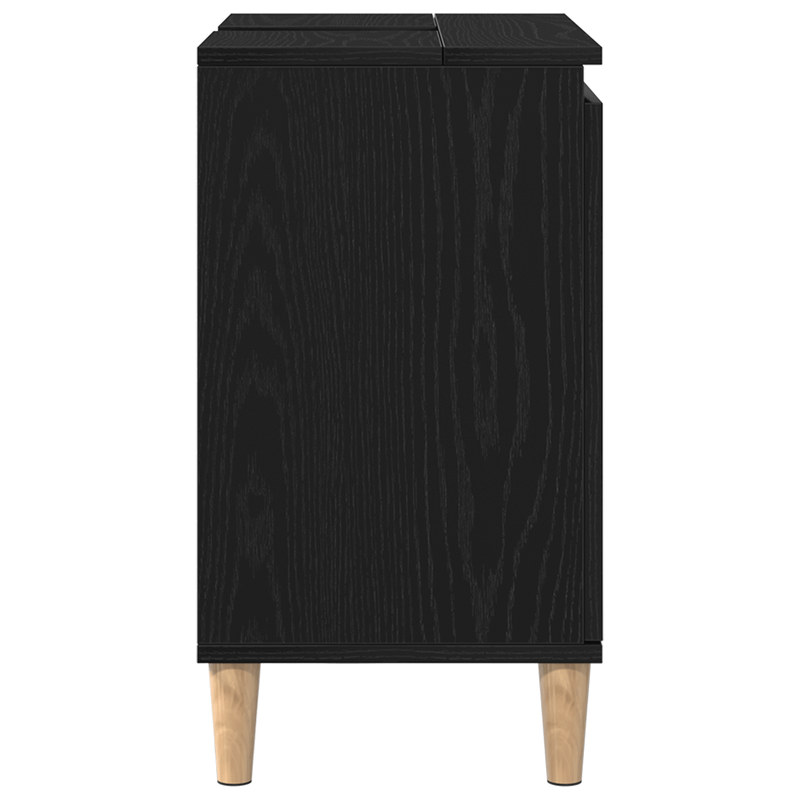 Casa si Gradina - Mobilier - Mobilier baie - Comode baie - Dulap de chiuveta, stejar negru, 58x33x60 cm, lemn prelucrat - Infinity.ro
