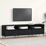 Casa si Gradina - Mobilier - Comode si corpuri - Comode - Dulap TV, stejar negru, 150x30x44,5 cm, lemn prelucrat - Infinity.ro