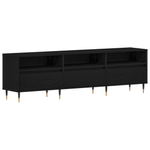 Casa si Gradina - Mobilier - Comode si corpuri - Comode - Dulap TV, stejar negru, 150x30x44,5 cm, lemn prelucrat - Infinity.ro