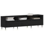 Casa si Gradina - Mobilier - Comode si corpuri - Comode - Dulap TV, stejar negru, 150x30x44,5 cm, lemn prelucrat - Infinity.ro