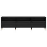 Casa si Gradina - Mobilier - Comode si corpuri - Comode - Dulap TV, stejar negru, 150x30x44,5 cm, lemn prelucrat - Infinity.ro