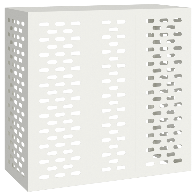 Casa si Gradina - Termice - Calorifere si accesorii - Accesorii calorifere - Husa aer conditionat, alb, 110x50x80 cm, otel - Infinity.ro