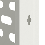 Casa si Gradina - Termice - Calorifere si accesorii - Accesorii calorifere - Husa aer conditionat, alb, 110x50x80 cm, otel - Infinity.ro