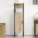 Casa si Gradina - Mobilier - Mobilier baie - Comode baie - Dulap Inalt pentru Camara Stejar Deschis Lemn prelucrat - Infinity.ro