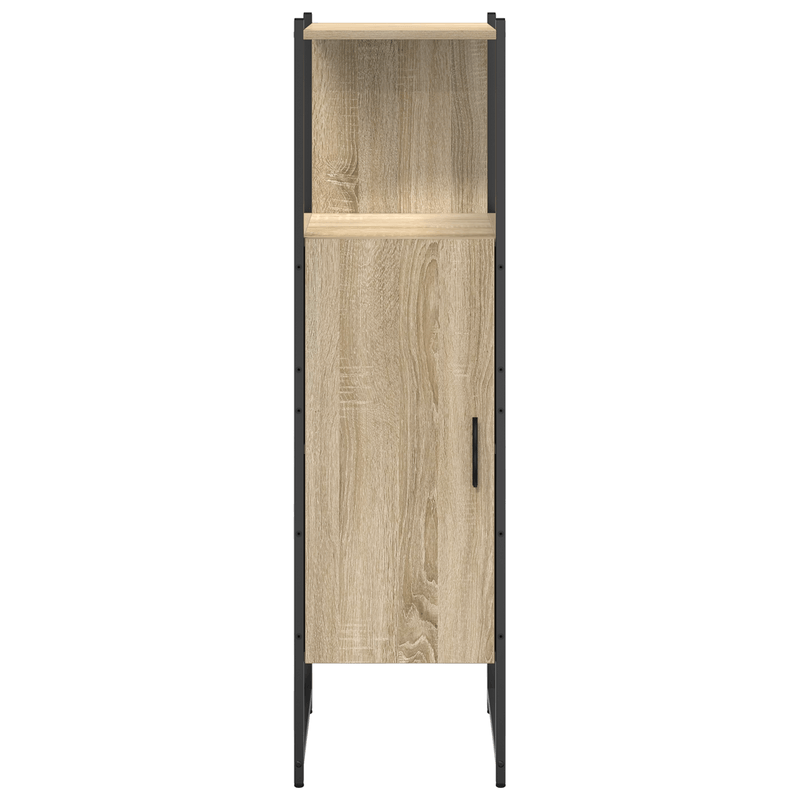 Casa si Gradina - Mobilier - Mobilier baie - Comode baie - Dulap Inalt pentru Camara Stejar Deschis Lemn prelucrat - Infinity.ro