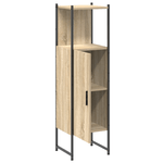 Casa si Gradina - Mobilier - Mobilier baie - Comode baie - Dulap Inalt pentru Camara Stejar Deschis Lemn prelucrat - Infinity.ro
