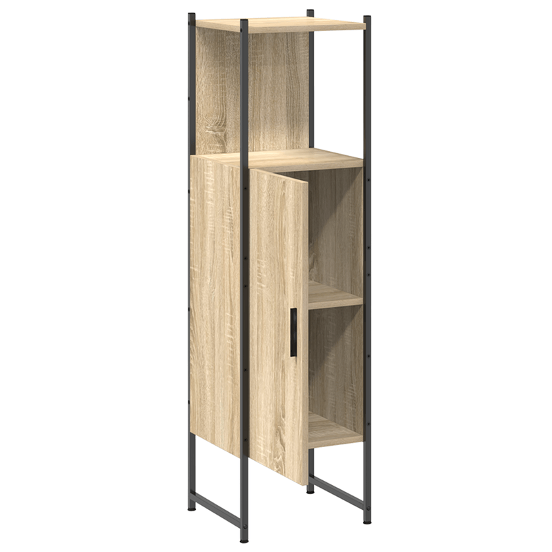 Casa si Gradina - Mobilier - Mobilier baie - Comode baie - Dulap Inalt pentru Camara Stejar Deschis Lemn prelucrat - Infinity.ro
