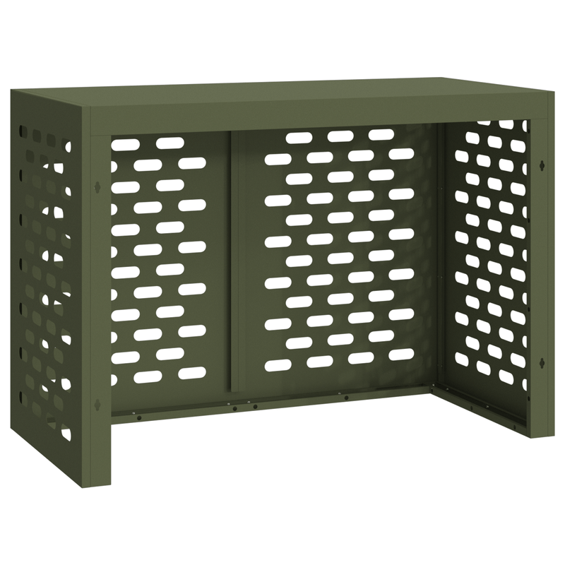 Casa si Gradina - Termice - Calorifere si accesorii - Accesorii calorifere - Husa aer conditionat, oliv, 100x50x70 cm, otel - Infinity.ro
