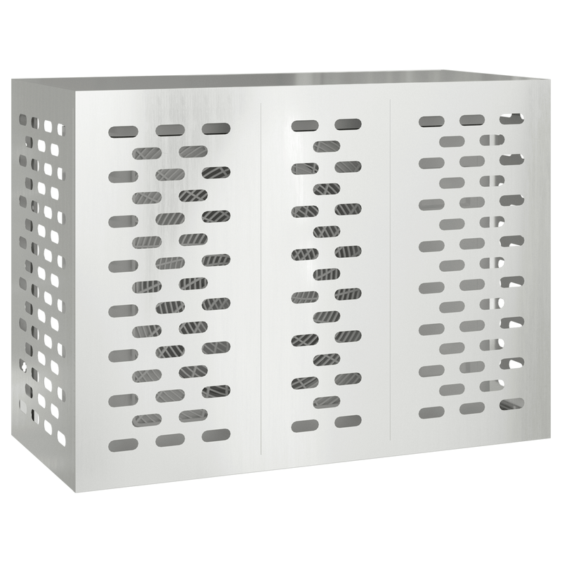 Casa si Gradina - Termice - Calorifere si accesorii - Accesorii calorifere - Husa aer conditionat, 110x50x80 cm, otel zincat - Infinity.ro