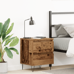 Casa si Gradina - Mobilier - Comode si corpuri - Noptiere - Noptiera, lemn vechi, 40x35x50 cm, lemn prelucrat - Infinity.ro