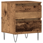Casa si Gradina - Mobilier - Comode si corpuri - Noptiere - Noptiera, lemn vechi, 40x35x50 cm, lemn prelucrat - Infinity.ro