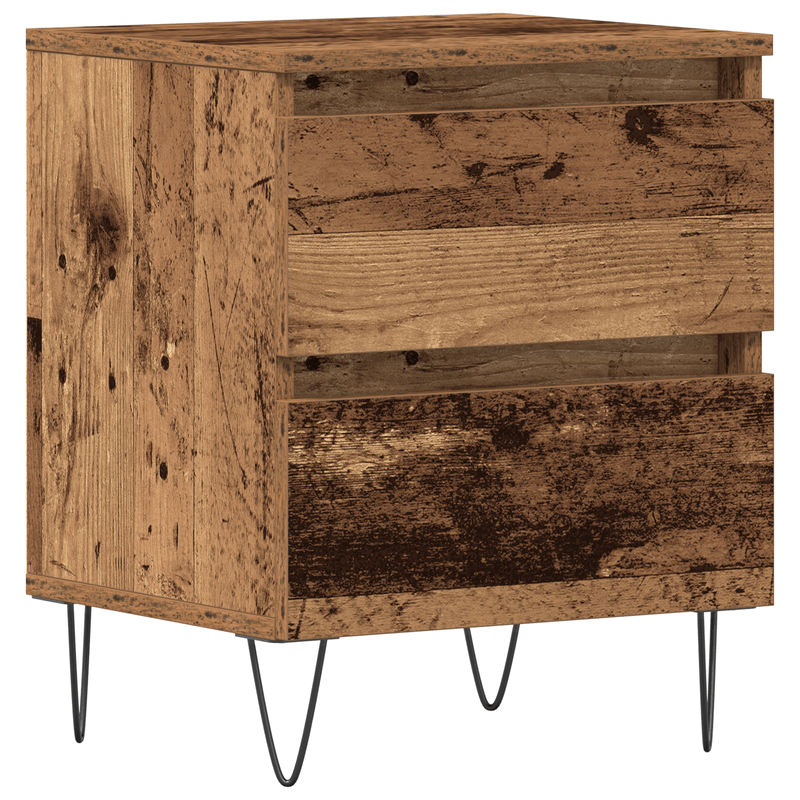 Casa si Gradina - Mobilier - Comode si corpuri - Noptiere - Noptiera, lemn vechi, 40x35x50 cm, lemn prelucrat - Infinity.ro