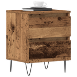 Casa si Gradina - Mobilier - Comode si corpuri - Noptiere - Noptiera, lemn vechi, 40x35x50 cm, lemn prelucrat - Infinity.ro
