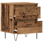 Casa si Gradina - Mobilier - Comode si corpuri - Noptiere - Noptiera, lemn vechi, 40x35x50 cm, lemn prelucrat - Infinity.ro