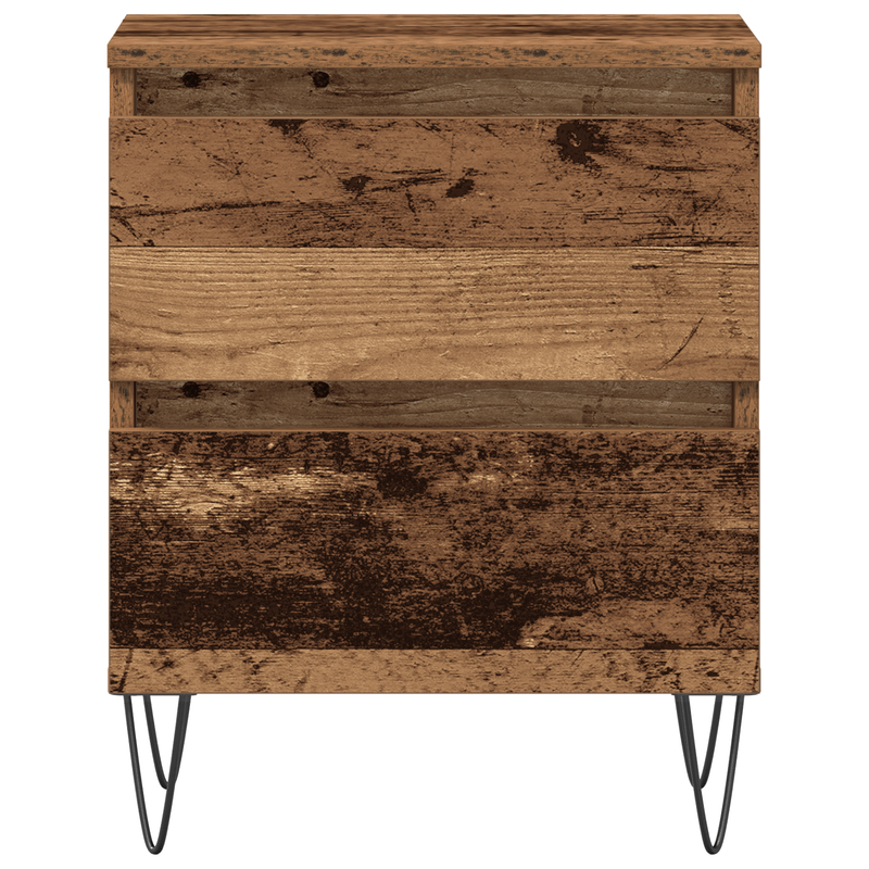 Casa si Gradina - Mobilier - Comode si corpuri - Noptiere - Noptiera, lemn vechi, 40x35x50 cm, lemn prelucrat - Infinity.ro