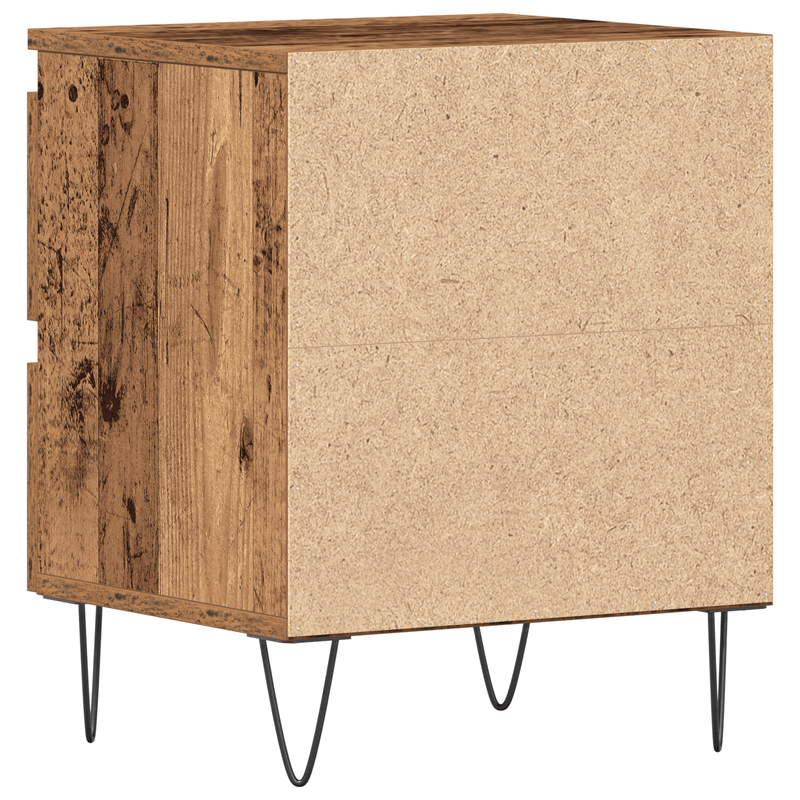 Casa si Gradina - Mobilier - Comode si corpuri - Noptiere - Noptiera, lemn vechi, 40x35x50 cm, lemn prelucrat - Infinity.ro