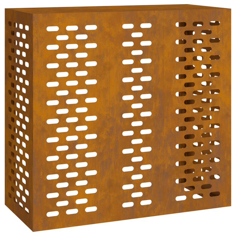 Casa si Gradina - Termice - Calorifere si accesorii - Accesorii calorifere - Husa aer conditionat, 110x50x105 cm, otel corten - Infinity.ro