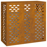 Casa si Gradina - Termice - Calorifere si accesorii - Accesorii calorifere - Husa aer conditionat, 110x50x105 cm, otel corten - Infinity.ro