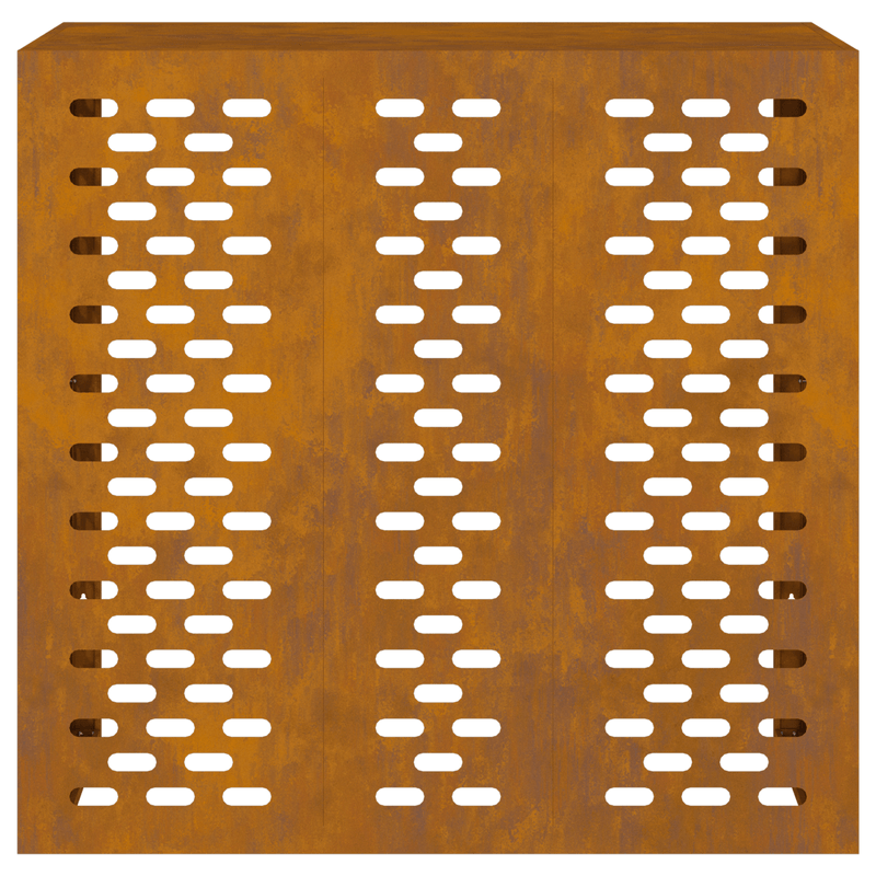 Casa si Gradina - Termice - Calorifere si accesorii - Accesorii calorifere - Husa aer conditionat, 110x50x105 cm, otel corten - Infinity.ro
