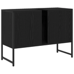 Casa si Gradina - Mobilier - Mobilier baie - Comode baie - Comoda chiuveta de baie, stejar negru 80x33x60 cm lemn prelucrat - Infinity.ro