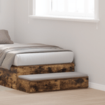 Casa si Gradina - Mobilier - Paturi si accesorii - Accesorii paturi - Sertare de pat, stejar fumuriu, 100x36,5x16,5 cm lemn prelucrat - Infinity.ro