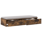 Casa si Gradina - Mobilier - Paturi si accesorii - Accesorii paturi - Sertare de pat, stejar fumuriu, 100x36,5x16,5 cm lemn prelucrat - Infinity.ro