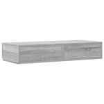 Casa si Gradina - Mobilier - Paturi si accesorii - Accesorii paturi - Sertar pentru pat Gri Sonoma 90x36,5x16,5 cm Lemn - Infinity.ro