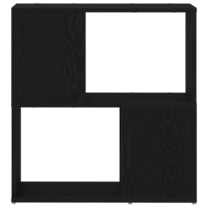 Casa si Gradina - Mobilier - Comode si corpuri - Comode - Raft de carti  Negru Stejar 60x24x63 cm din Lemn prelucrat - Infinity.ro