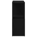 Casa si Gradina - Mobilier - Comode si corpuri - Comode - Raft de carti  Negru Stejar 60x24x63 cm din Lemn prelucrat - Infinity.ro