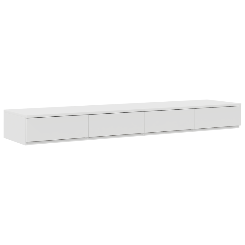 Casa si Gradina - Mobilier - Paturi si accesorii - Accesorii paturi - Sertare pentru Pat Alb 140x36,5x16,5 cm Lemn Simulat - Infinity.ro