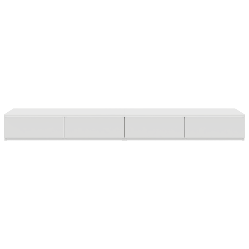 Casa si Gradina - Mobilier - Paturi si accesorii - Accesorii paturi - Sertare pentru Pat Alb 140x36,5x16,5 cm Lemn Simulat - Infinity.ro