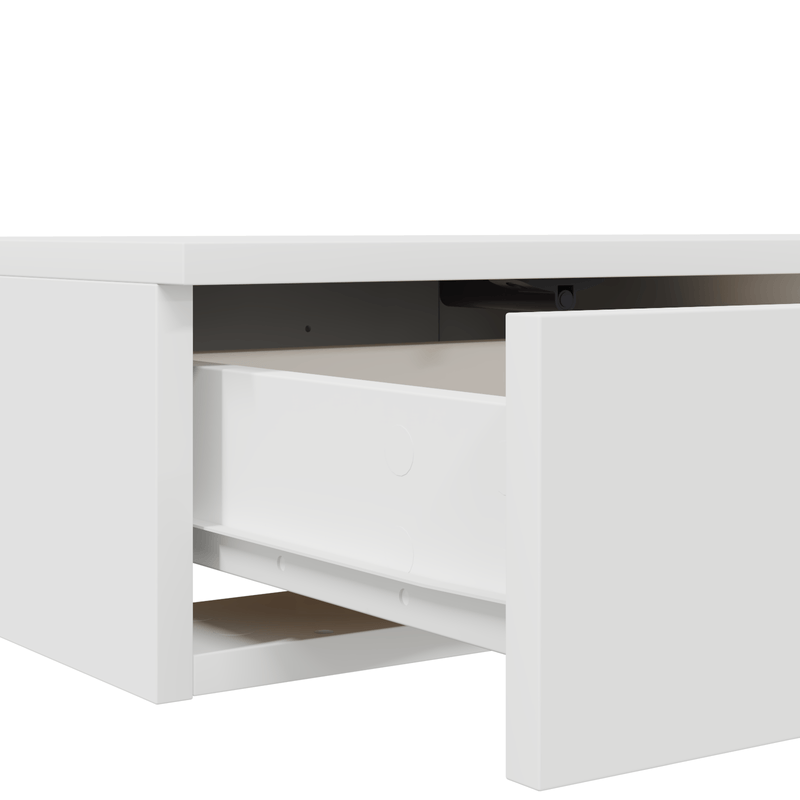 Casa si Gradina - Mobilier - Paturi si accesorii - Accesorii paturi - Sertare pentru Pat Alb 140x36,5x16,5 cm Lemn Simulat - Infinity.ro