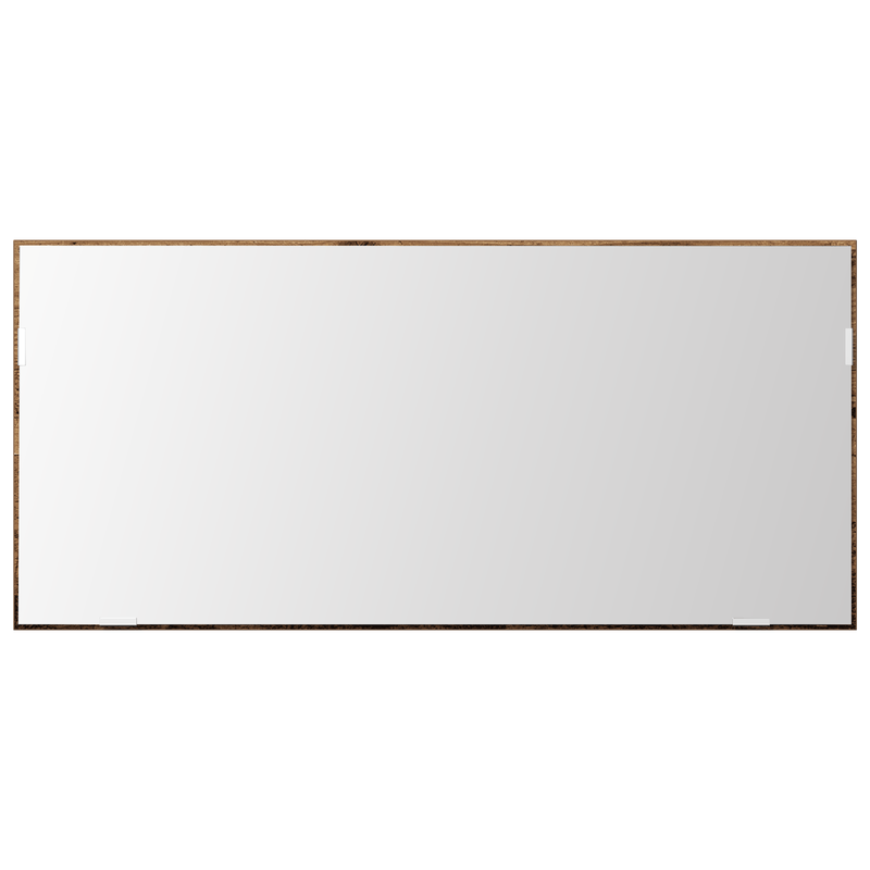 Casa si Gradina - Mobilier - Mobilier baie - Corpuri baie - Dulap de baie cu oglinda si LED, lemn vechi, 80x37 cm - Infinity.ro