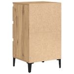 Casa si Gradina - Mobilier - Comode si corpuri - Noptiere - Noptiera, stejar artizanal, 40x35x70 cm, lemn prelucrat - Infinity.ro