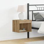 Casa si Gradina - Mobilier - Comode si corpuri - Comode - Dulapuri de perete LED-uri, 2 buc. stejar artizanal 40x30x30 cm - Infinity.ro