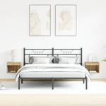 Casa si Gradina - Mobilier - Comode si corpuri - Comode - Dulapuri de perete LED-uri, 2 buc. stejar artizanal 40x30x30 cm - Infinity.ro
