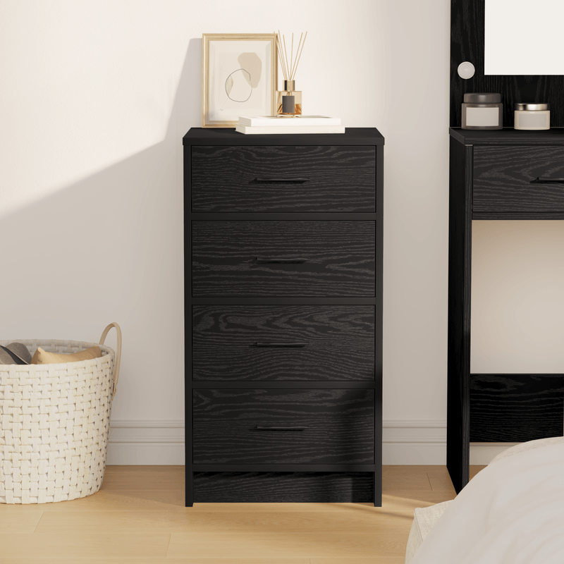 Casa si Gradina - Mobilier - Comode si corpuri - Comode - Dulap, stejar negru, 40x41x75 cm, lemn prelucrat - Infinity.ro