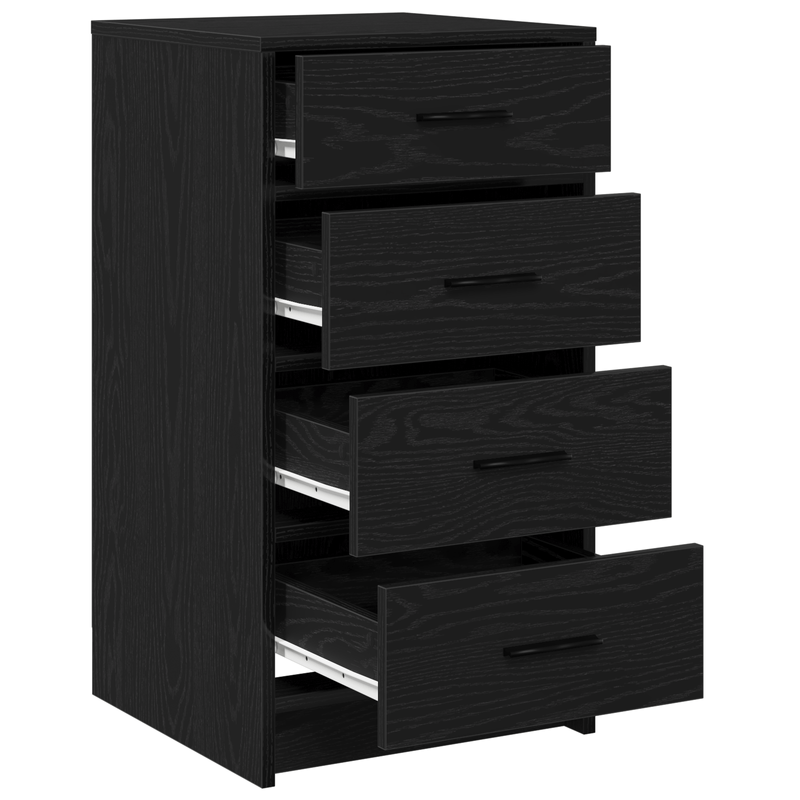 Casa si Gradina - Mobilier - Comode si corpuri - Comode - Dulap, stejar negru, 40x41x75 cm, lemn prelucrat - Infinity.ro