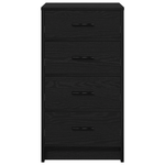 Casa si Gradina - Mobilier - Comode si corpuri - Comode - Dulap, stejar negru, 40x41x75 cm, lemn prelucrat - Infinity.ro