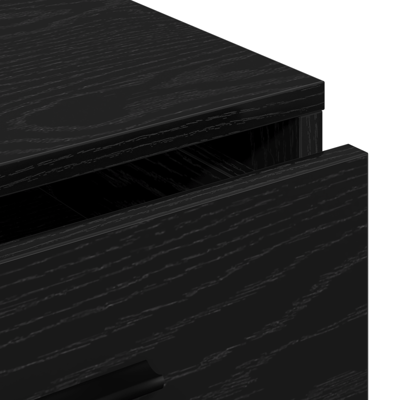 Casa si Gradina - Mobilier - Comode si corpuri - Comode - Dulap, stejar negru, 40x41x75 cm, lemn prelucrat - Infinity.ro