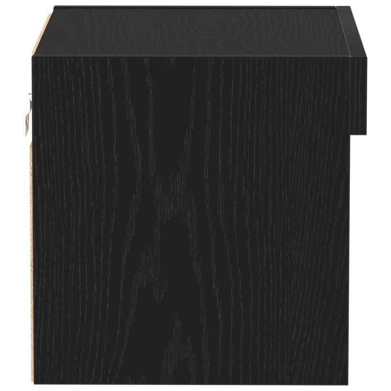 Casa si Gradina - Mobilier - Comode si corpuri - Comode - Dulap de perete cu LED-uri, stejar negru, 40x30x30 cm - Infinity.ro