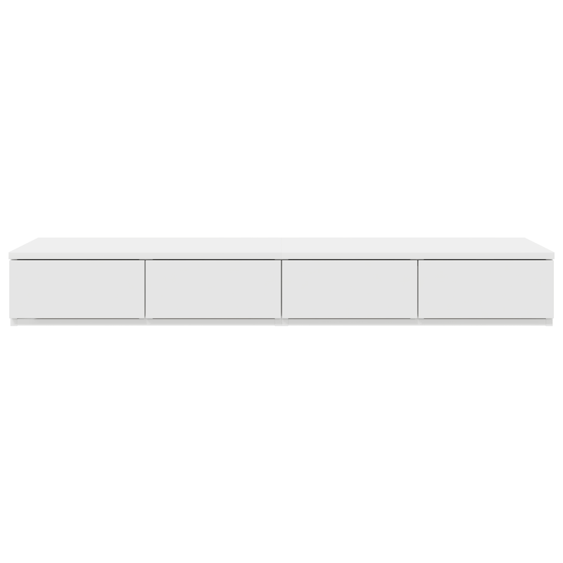 Casa si Gradina - Mobilier - Paturi si accesorii - Accesorii paturi - Sertare de pat, alb, 120x36,5x16,5 cm lemn prelucrat - Infinity.ro