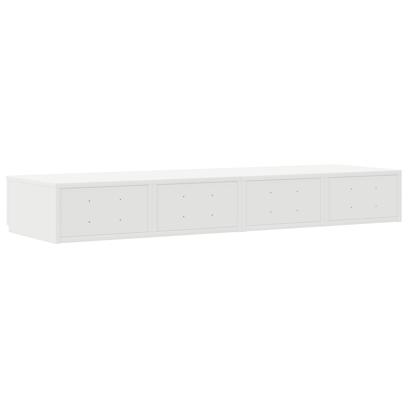 Casa si Gradina - Mobilier - Paturi si accesorii - Accesorii paturi - Sertare de pat, alb, 120x36,5x16,5 cm lemn prelucrat - Infinity.ro