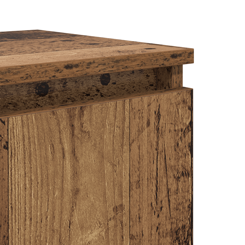 Casa si Gradina - Mobilier - Comode si corpuri - Noptiere - Noptiera din Lemn Vechi Lemn Vechi Lemn solid, metal - Infinity.ro