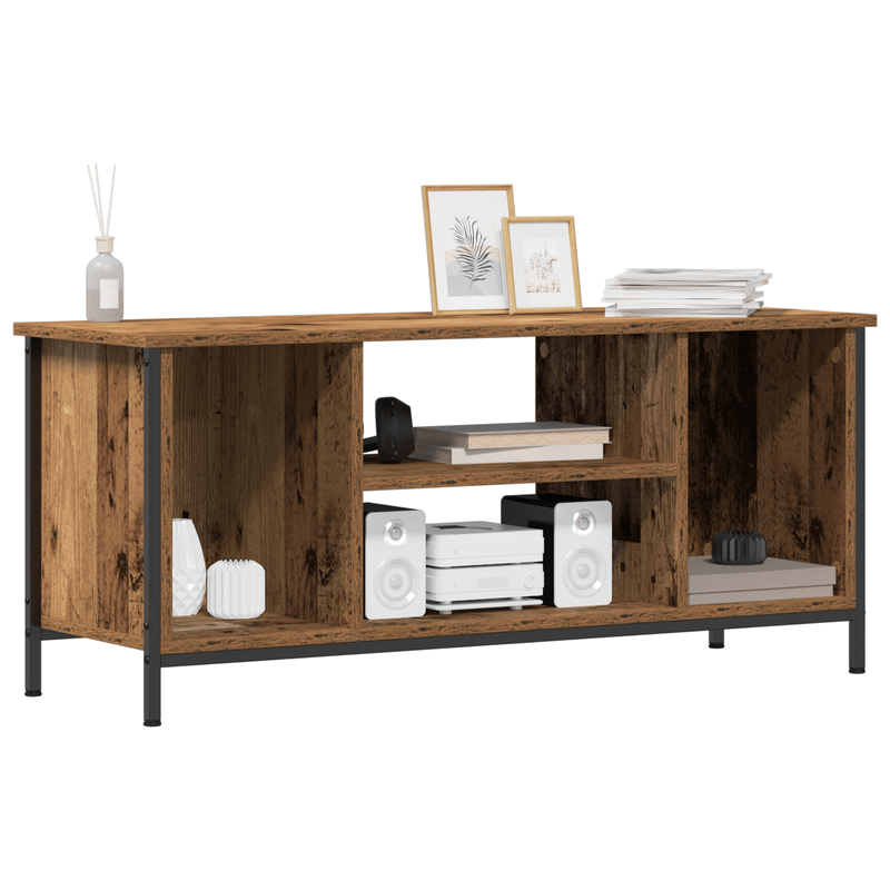 Casa si Gradina - Mobilier - Comode si corpuri - Comode - Centru de divertisment Lemn vechi Placi aglomerate, metal - Infinity.ro