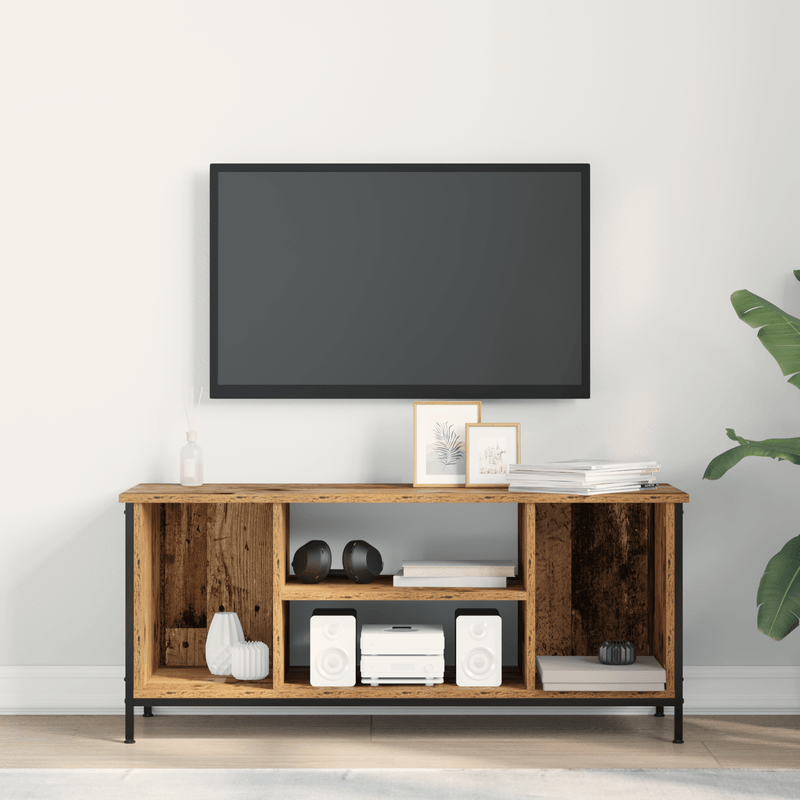 Casa si Gradina - Mobilier - Comode si corpuri - Comode - Centru de divertisment Lemn vechi Placi aglomerate, metal - Infinity.ro